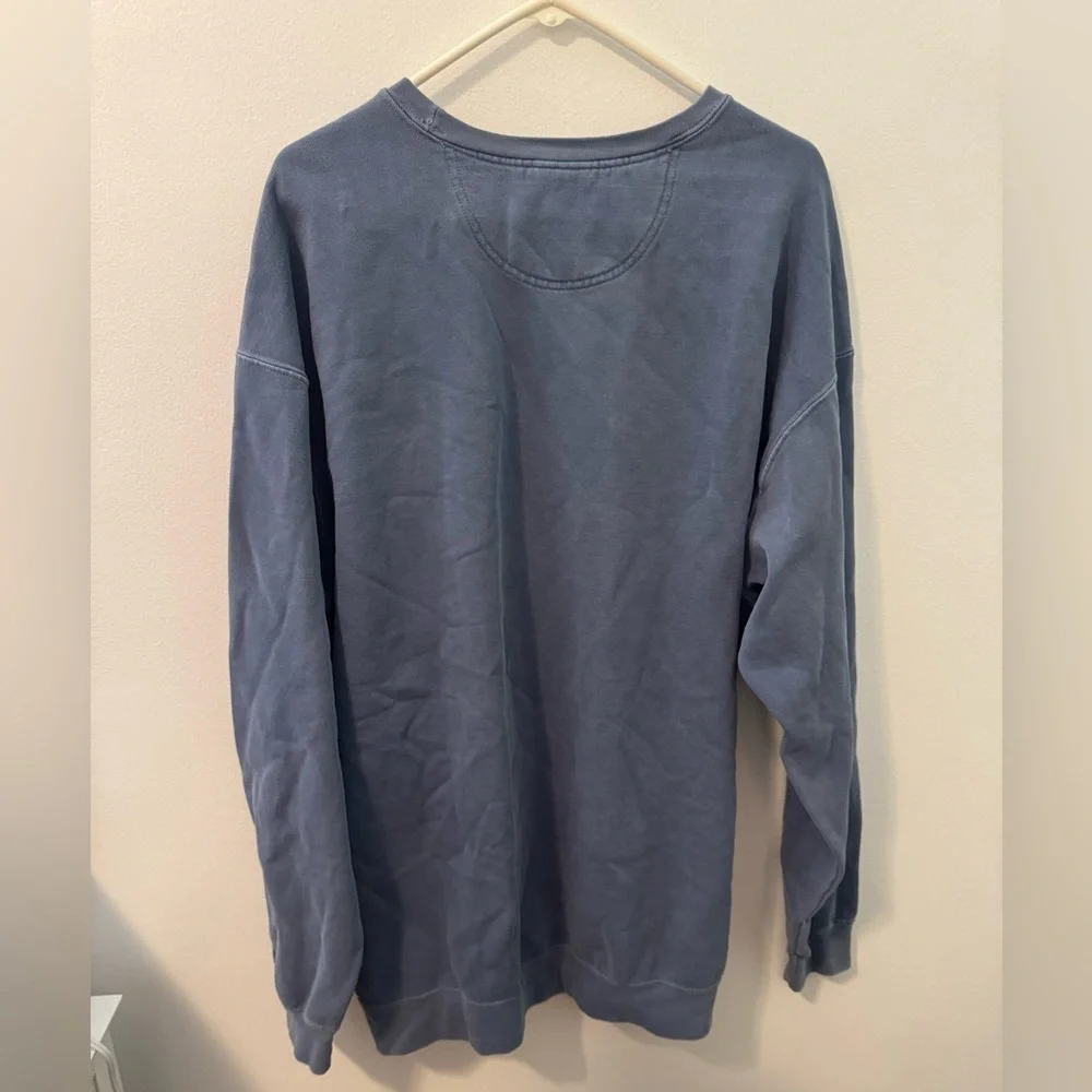 Comfort Colors Sweatshirt in Blue Size 2XL